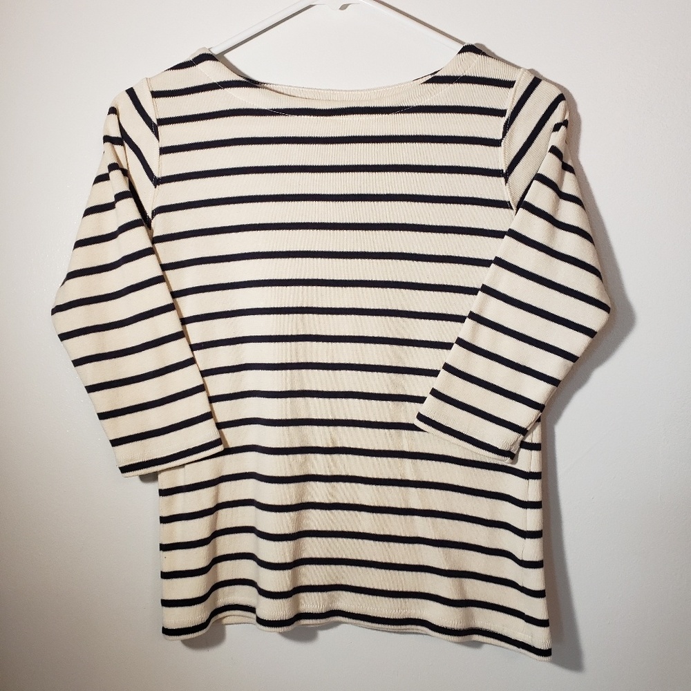 100% cotton! L.L.Bean 3/4 sleeved sweater XS